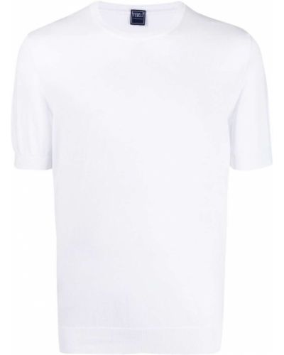 Camiseta de punto Fedeli blanco