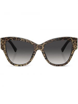 Okulary przeciwsłoneczne Dolce & Gabbana Eyewear brązowe