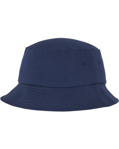Памучна шапка с периферия Flexfit синьо