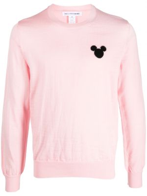 Svetr Comme Des Garçons Shirt růžový