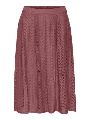 Midi suknja Vero Moda ružičasta
