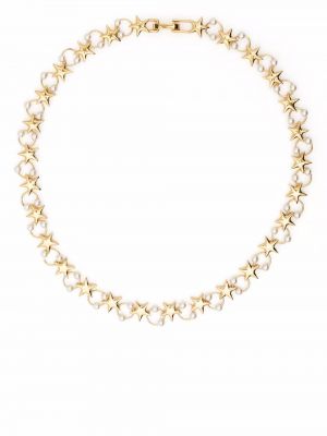 Zapestnica z perlami Saint Laurent zlata