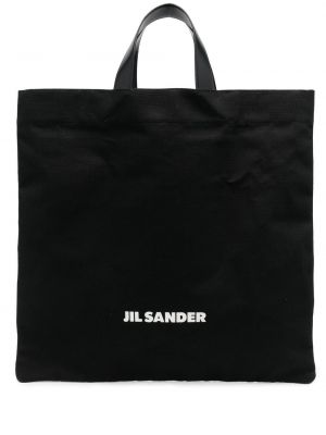 Borsa shopper con stampa Jil Sander