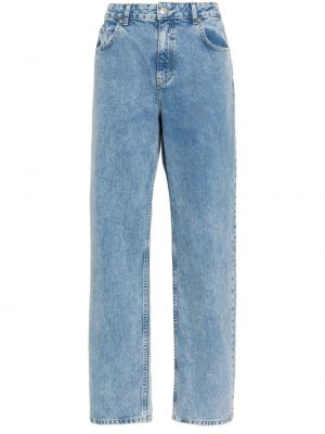 Puuvillased sirged teksapüksid Moschino Jeans