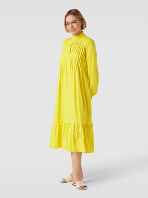 Sukienka midi Risy & Jerfs żółta