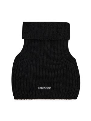 Oversize шал Calvin Klein черно