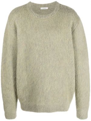 Sweter z okrągłym dekoltem Lemaire szary