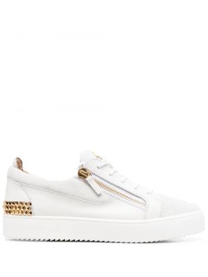 Pigget sneakers Giuseppe Zanotti hvit