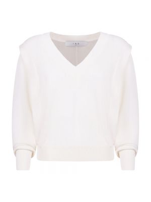 Dzianinowy sweter Iro biały
