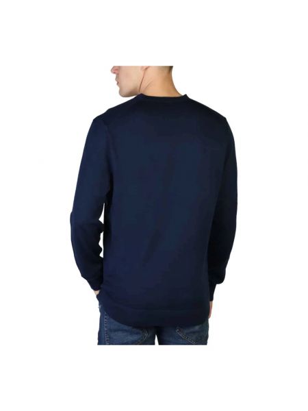 Sweter z długim rękawem Calvin Klein niebieski