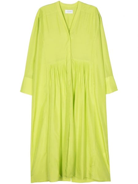 Plisované šaty Christian Wijnants zelená
