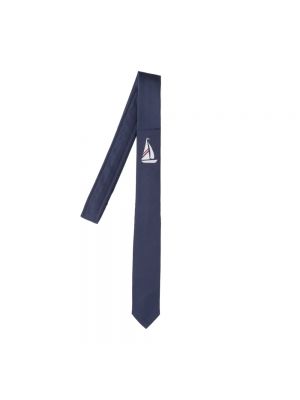 Krawat Thom Browne niebieski