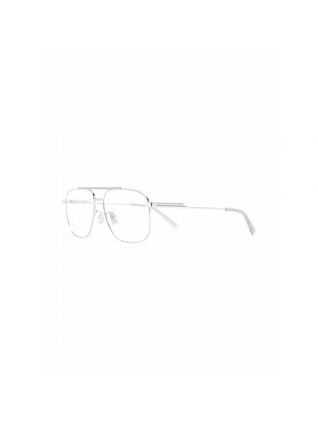Transparenter brille mit sehstärke Bottega Veneta silber