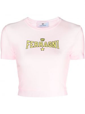 T-shirt Chiara Ferragni rosa