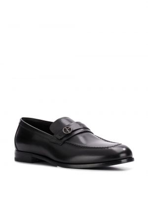 Loafers Giorgio Armani černé