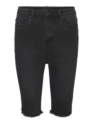 Shorts en jean Vero Moda Petite noir