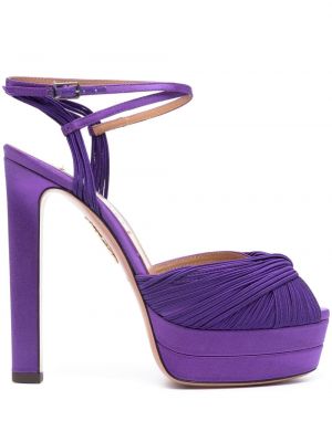 Sandales Aquazzura violet