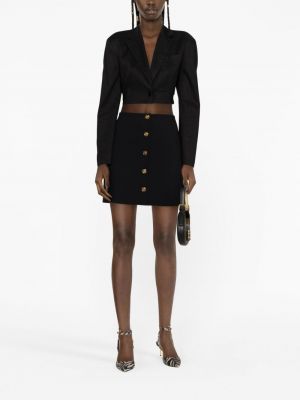 Mini sijonas Versace juoda