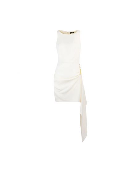 Asymmetrisches minikleid Elisabetta Franchi weiß