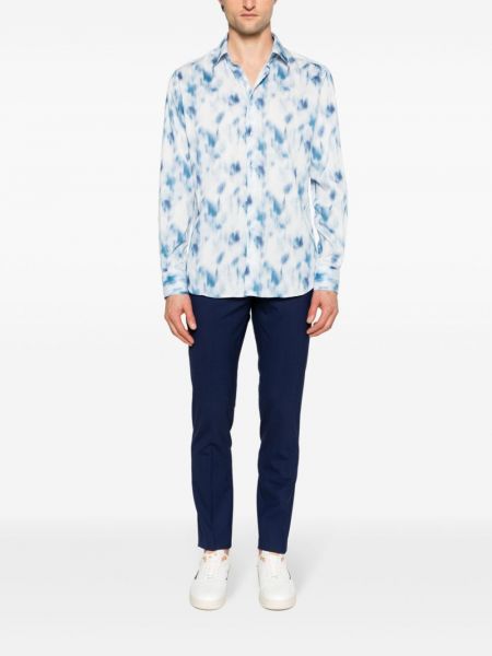 Bavlněná košile s potiskem s abstraktním vzorem Karl Lagerfeld