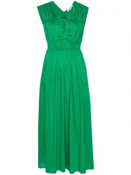 Midi obleka Dvf Diane Von Furstenberg zelena