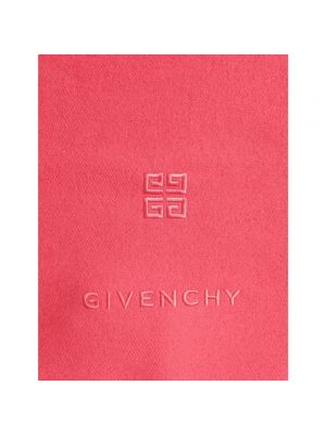 Jedwabna szal Givenchy czerwona