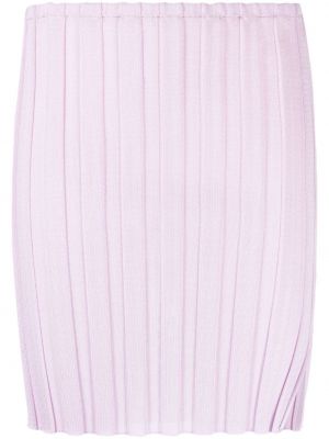 Bavlněné mini sukně A. Roege Hove fialové