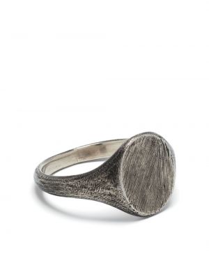 Prsten s oděrkami Werkstatt:münchen stříbrný