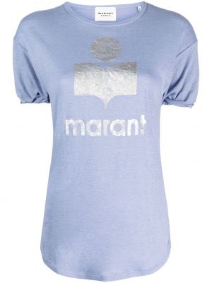 T-shirt con stampa Marant étoile