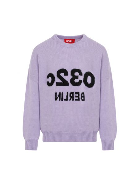 Sweter 032c fioletowy