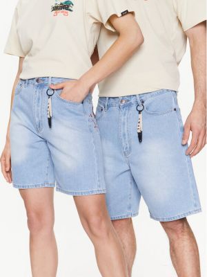 Jeans shorts Grimey blau