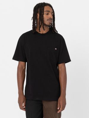 Camiseta manga corta con bolsillos Dickies negro