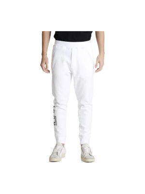 Spodnie sportowe Dsquared2 białe