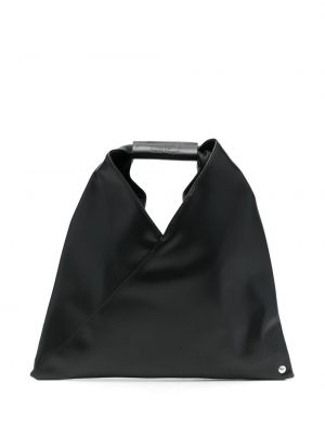 Nákupná taška Mm6 Maison Margiela čierna