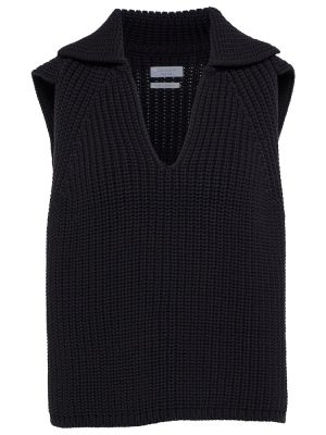 Sweter bawełniany Deveaux New York czarny