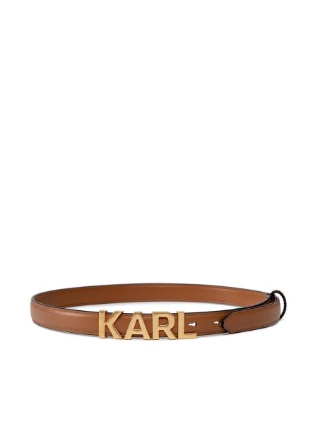 Cinturón Karl Lagerfeld marrón