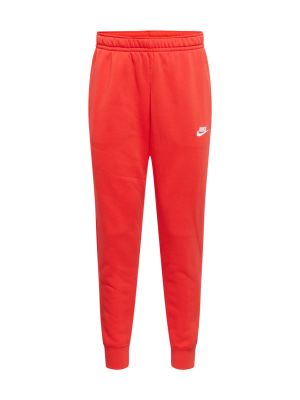 Pantaloni felpati Nike Sportswear rosso