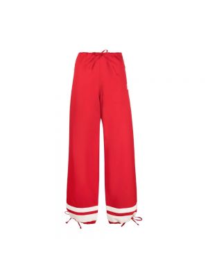 Spodnie Gucci Czerwone