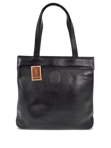 Nákupná taška Saint Laurent Pre-owned čierna