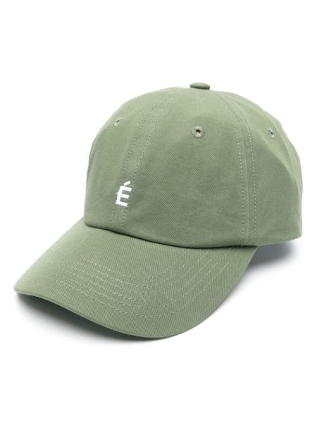 Siuvinėtas kepurė su snapeliu Etudes žalia