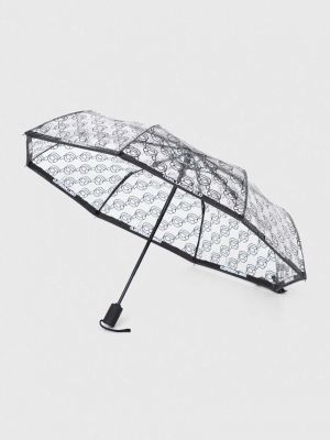 Átlátszó átlátszó átlátszó esernyő Karl Lagerfeld fekete