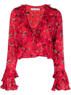 Bluza s cvetličnim vzorcem s potiskom Faithfull The Brand