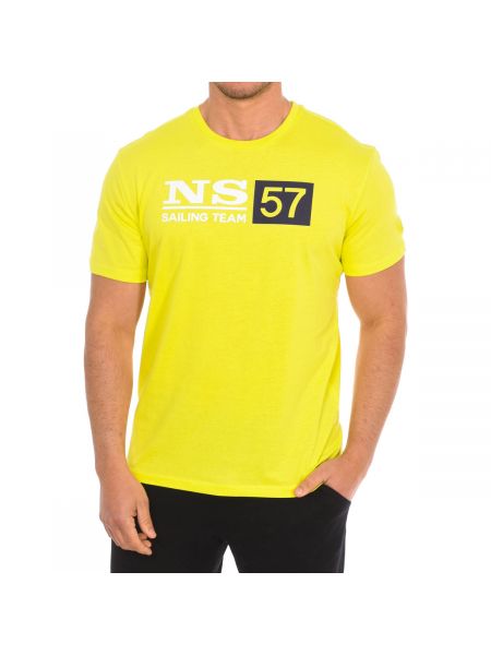 Tričko s krátkými rukávy North Sails žluté
