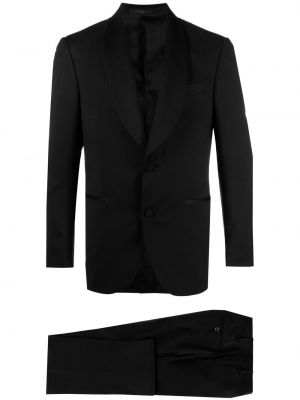 Вълнен костюм Corneliani черно