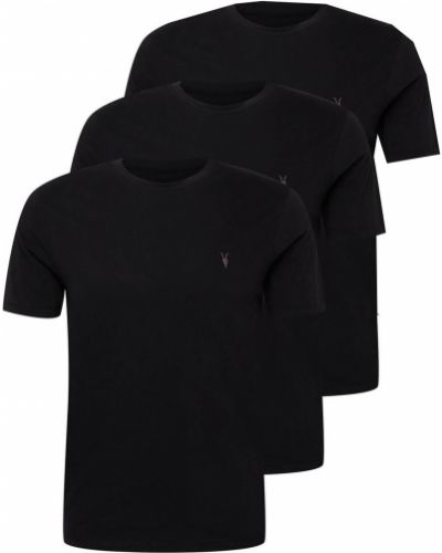 Marškinėliai Allsaints juoda