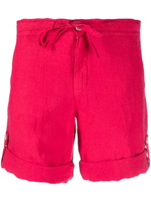 Kratke hlače 120% Lino ružičasta