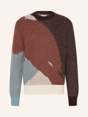 Sweter z alpaki Norse Projects beżowy