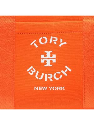 Nákupná taška Tory Burch oranžová