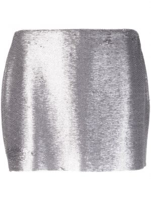 Mini sukně s flitry Gauge81 - nachový