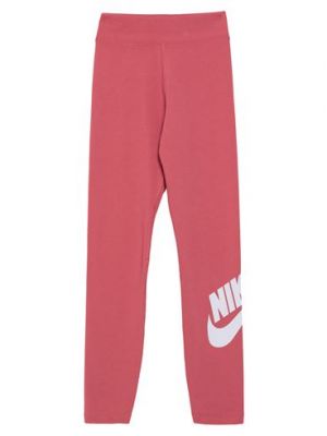 Leggings de algodón Nike rosa